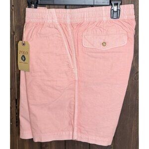 Polo Ralph Lauren 8" Polo Prepster Mineral Dyed Shorts (PINK)  Size LARGE (NWT)